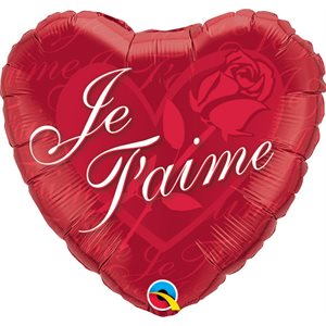 M.9'' JE T'AIME ROUGE