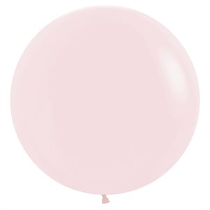 "24"" Pastel Matte Pink Large (10pcs)"