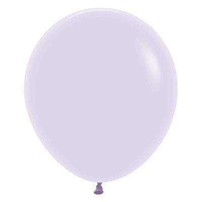 "18"" Pastel Matte Lilac Large (25pcs)"