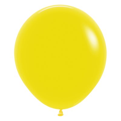 18'' Rond Jaune Mode (25 pièces)