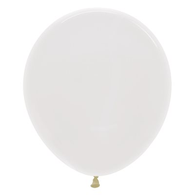 18'' Rond transparent (25 pièces)