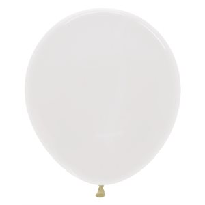 18'' Rond transparent (25 pièces)