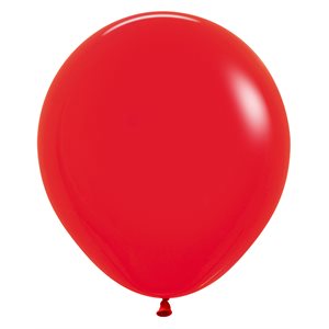 18'' Rond Rouge Mode(25 pièces)