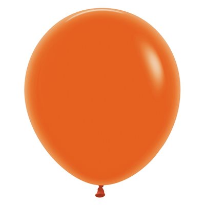 18'' Rond Orange Mode(25 pièces)