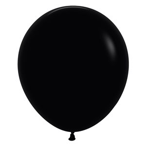 18'' Rond noir Mode (25 pièces)