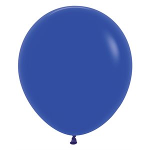 18'' Rond Bleu Royal Mode(25 pièces)