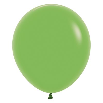 18'' Rond Vert Lime Mode(25 pièces)