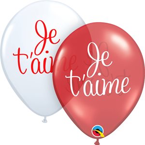 11'' B. JE T'AIME SCRIPT 2C P / 50 QTX