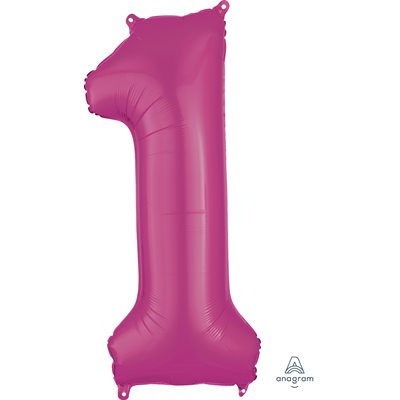 34"M.NUMBER 1 PINK