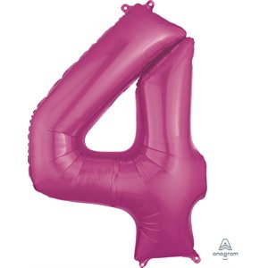 34''M.NUMBER 4 PINK