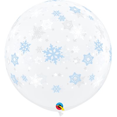 B.36'' WINTER SNOWFLAKES QUAL