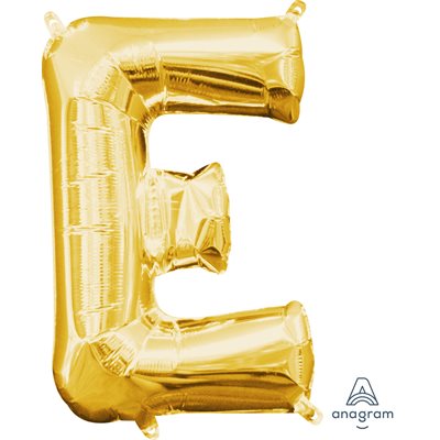 16'' M.GOLD LETTER E