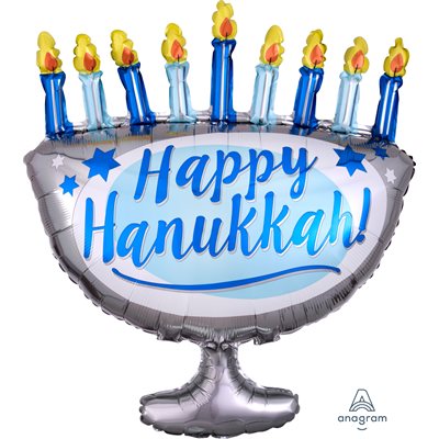 29'' M.HAPPY HANUKKAH MENORAH