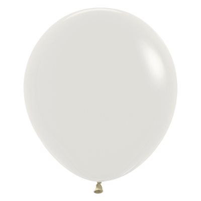 18'' Rond Crème pastel crépuscule (25 pièces)