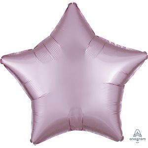 M.18'' ETOILE ROSE PASTEL SATIN LUXE