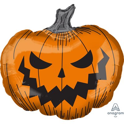 29''M. HALLOWS'EVE PUMPKIN H / S