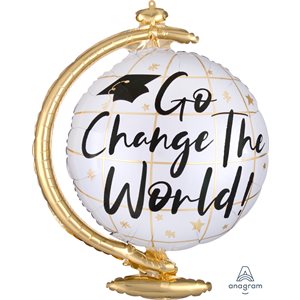 M.23'' GO CHANGE THE WORLD GLOBE H / S