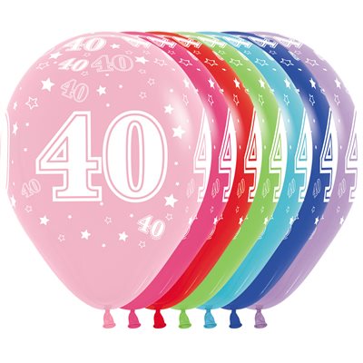 "11"" Number 40 Assortment (50pcs) "