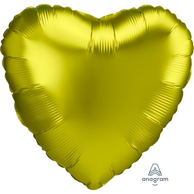 18'' M. LEMON HEART SATIN LUXE