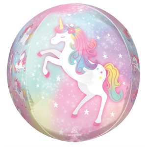 15'' ENCHANTED UNICORN ORBZ