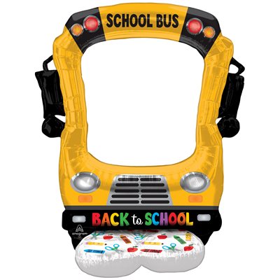 56'' M.SELFIE SCHOOL BUS AIRLOONZ