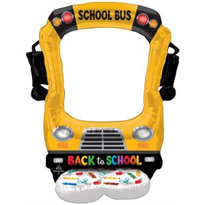 56'' M.SELFIE SCHOOL BUS AIRLOONZ