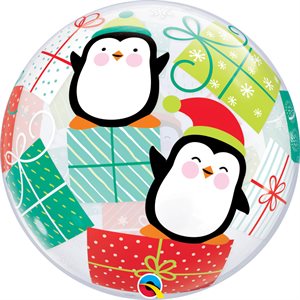 M.22'' PINGUOINS & CADEAUX BUBBLES