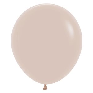 18'' Rond Sable Blanc Mode (25 pièces)