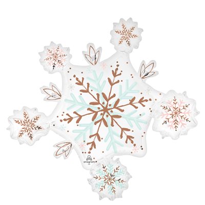 WINTER WNDRLND SNOWFLAKE SHAPE