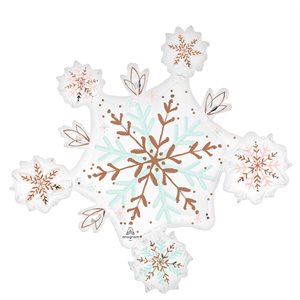 WINTER WNDRLND SNOWFLAKE SHAPE