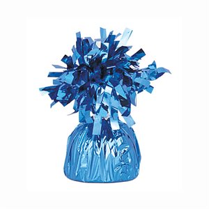 mylar balloon weight light blue