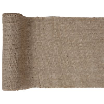 Chemin de table jute Naturel 26 cm Rouleau de 5 mètres