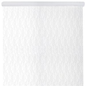 Nappe dentelle en rouleau Blanc 120 cm Rouleau de 5 mètres