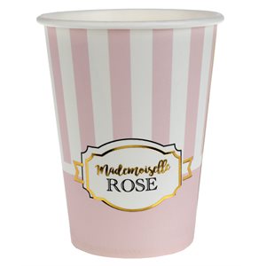 Gobelet Baby shower Rose Ø 7.8 x 9.7 cm / 27cl Sachet de 10