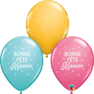 B.11'' BONNE FETE MAMAN PETITS POIS P / 50