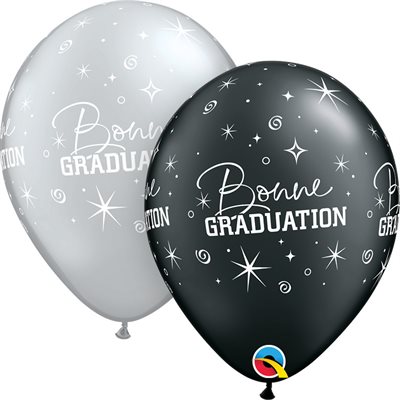 B.11'' BONNE GRADUATION NOIR / ARGENT P / 50