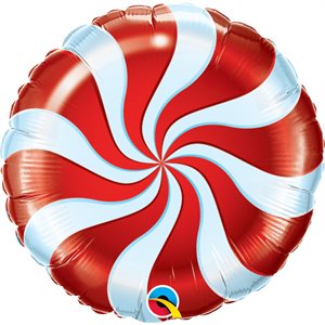 18'' M. CANDY SWIRL RED