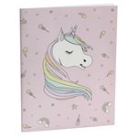 Carnet Licorne Rose 12 x 16 cm La pièce