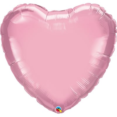 36'' M.PEARL PINK HEART H / S