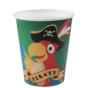 Gobelet Pirate Multicolore Ø 7.8 x 9.7 cm / 27cl Sachet de 1