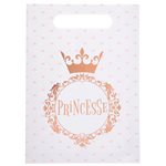 Sac Princesse Rose 16.5 x 23 cm Sachet de 10 pièces