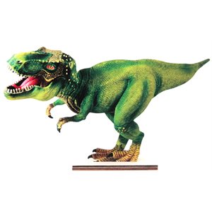 Décor Dinosaure Multicolore 24 x 15 cm La pièce