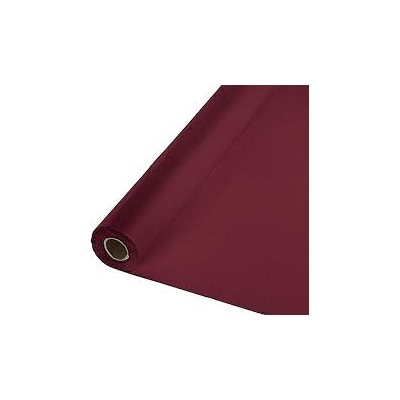 BURGUNDY TABLE ROLL 100'