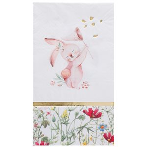 Serviette Pâques Multicolore 40 x 33 cm Sachet de 10 pièces