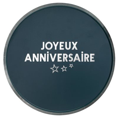 Assiette Star d'un jour Bleu canard Sachet de 10 pièces Ø 22 Assiette Star d'un jour Bleu canard Sachet de 10 pièces Ø 22