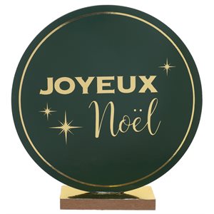 Décor Noël chic Vert 16 x 3 x 17 cm La pièce