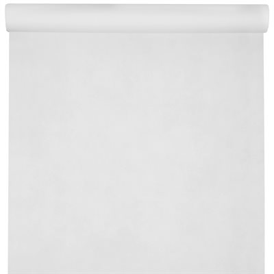 Nappe Harmony Blanc Rouleau de 10 mètres 120 cm