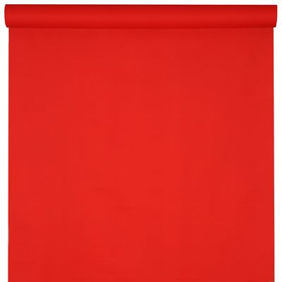 Nappe Harmony Rouge Rouleau de 10 mètres 120 cm