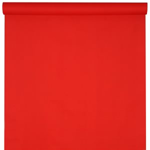 Nappe Harmony Rouge Rouleau de 10 mètres 120 cm