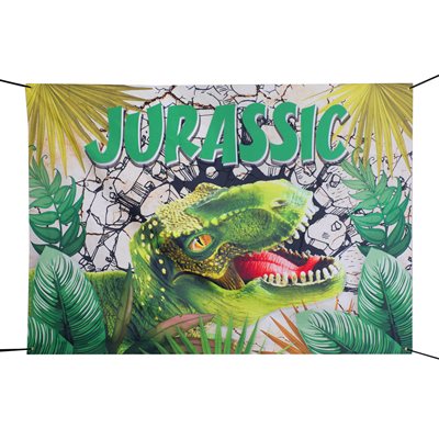 Toile de fond Dinosaure Multicolore Boîte d'1 pièce 210 x 15